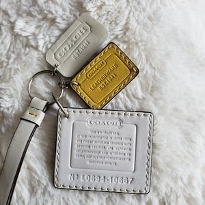 NWOT Coach keychain